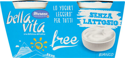 Yogurt bianco senza lattosio