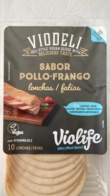 Deli Style Vegan Slices Sabor Pollo·Frango