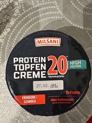 Protein topfencreme szamóva
