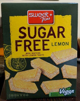 Sugar free mini wafers with lemon