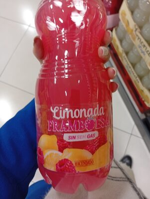 Limonada frambuesa sin gas