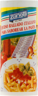 Queso rallado italiano