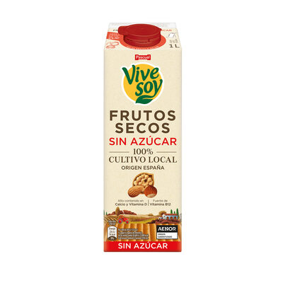 Vivesoy frutos secos sin azúcar