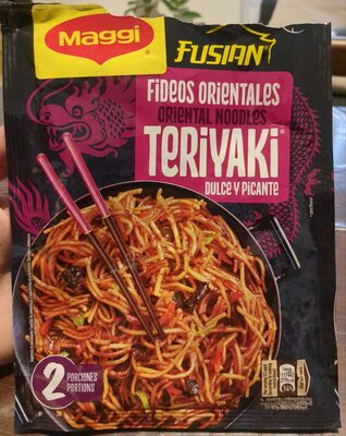 Fusian oriental noodles teriyaki