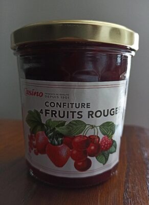 Confiture de 4 fruits rouges