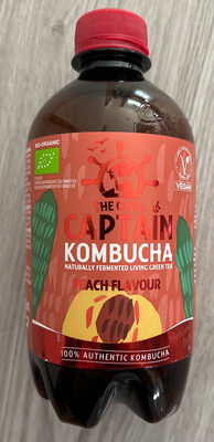 Kombucha s broskvovou příchutí