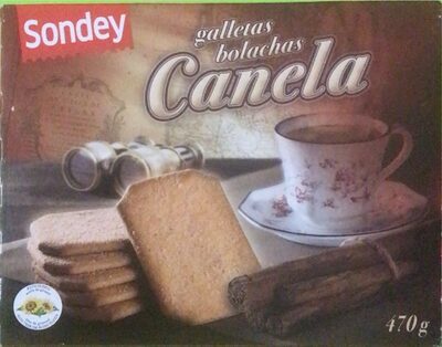 Galletas bolachas Canela