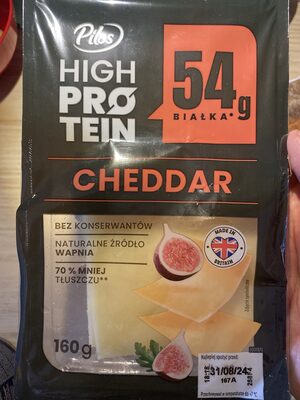 High protein cheese slices