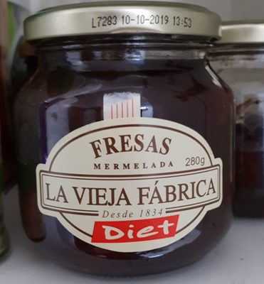 Mermelada De Fresas Diet
