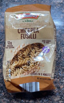 Fusilli aus Kichererbsen