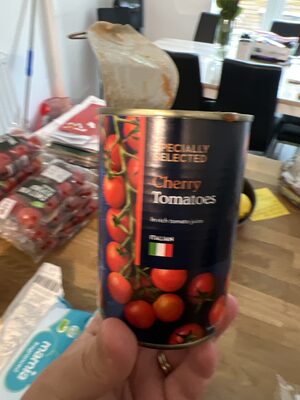 cherry tomatoes in rich tomatoe juice
