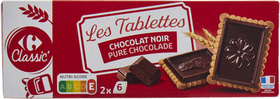 Les Tablettes CHOCOLAT NOIR