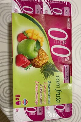Yogures 0% con fruta