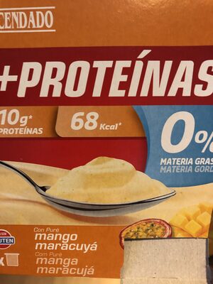 Yogur Proteínas con Mango y Maracuyá 0%