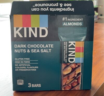 Dark Chocolate Nuts & Sea Salt Bars