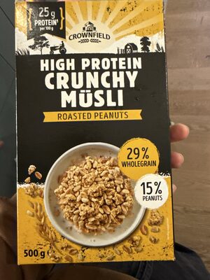 High Protein Crunchy Muesli Roasted Peanuts