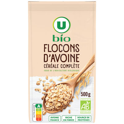 Flocons d'avoine, paquet 500g