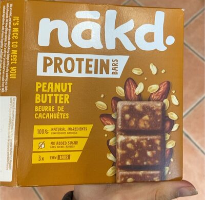 nakd peanut butter protein bar