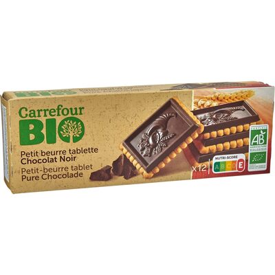 Petit beurre tablette Chocolat noir