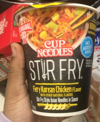 Cup noodles Stir Fry