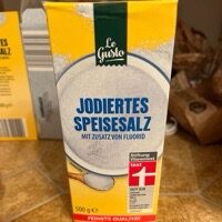 Jodiertes Speisesalz