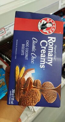Bakers Romany Creams Classic Chocolate Biscuit 200G
