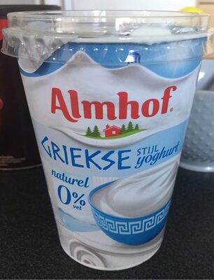 almhof griekse yoghurt 0%