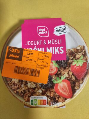 jogurt & müsli