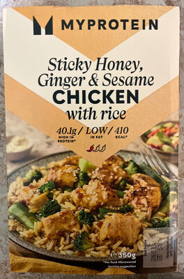 Sticky Honey, Ginger & Sesame Chicken