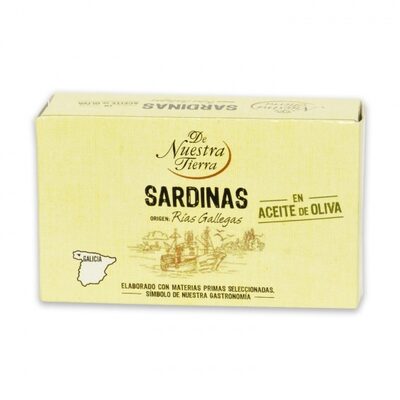 Sardinas rías gallegas en aceite de oliva