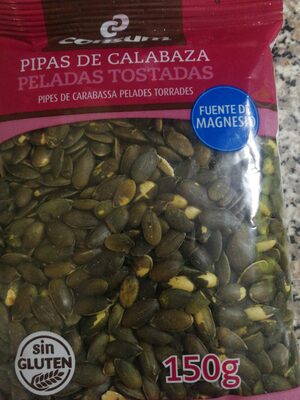 Pipas calabaza tostadas