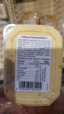 Eiersalat mit Bacon