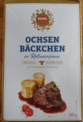 Ochsenbäckchen in Rotweinsauce
