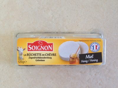 Bûchette de chèvre au miel