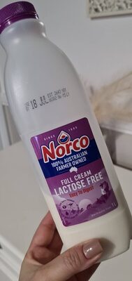 LACTOSE FREE FULL CREAM MILK