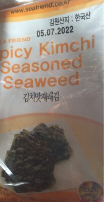 Spicy Kimchi Seasoned seaweed