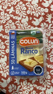 Queso Ranco Naturalmente Sin Lactosa