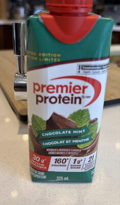 CHOCOLATE MINT protein shake
