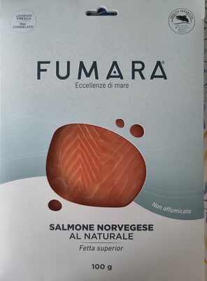 Salmone norvegese al naturale