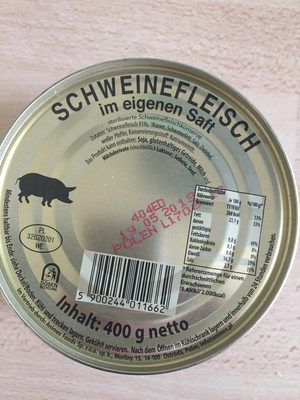Schweinefleisch im eigenen Saft