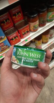 John West light meat tuna chunks in water