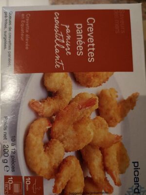 Crevettes panés