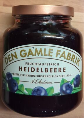 Fruchtaufstrich Heidelbeere