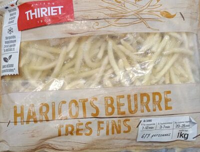Haricots beurre très fin