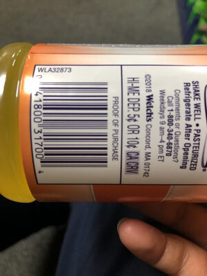 ORANGE PINEAPPLE FLAVORED JUICE DRINK FROM CONCENTRATE