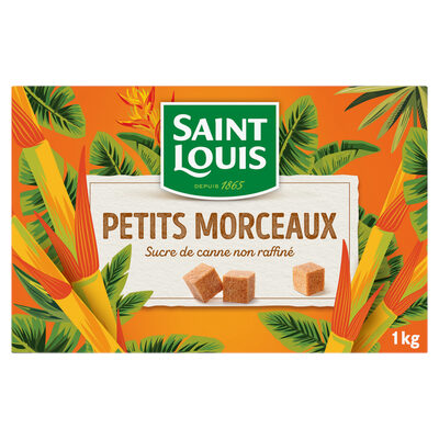 Petits Morceaux de sucre de canne non raffiné 1kg