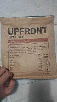UPFRONT EIWIT OATS APPEL KANEEL SMAAK