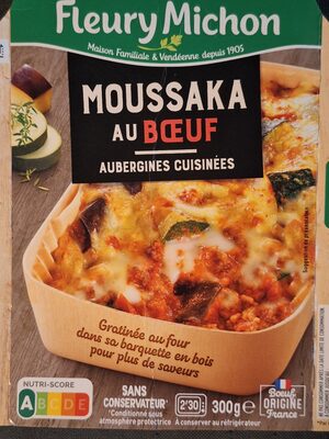 La Moussaka Boeuf & Aubergines avec une touche de menthe douce