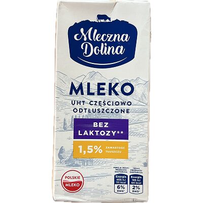 Mleko 1,5% bez laktozy