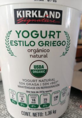 Yogurt Estilo Griego